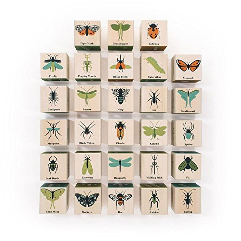 Uncle Goose Bug Blocks - Fabricado nos EUA