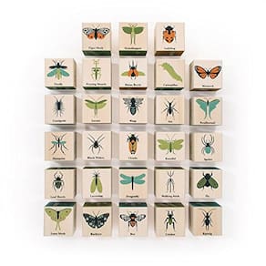 Uncle Goose Bug Blocks - Fabricado nos EUA