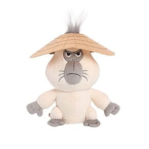Basta jogar Disney`s Raya e O Último Dragão 8 polegadas Pequeno Dyan Soft Plush, Stuffed Ongi Monkey