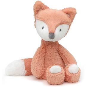 Bebê GUND Baby Toothpick Emory Fox Pelúcia Animal Recheado, Laranja e Creme, 12"