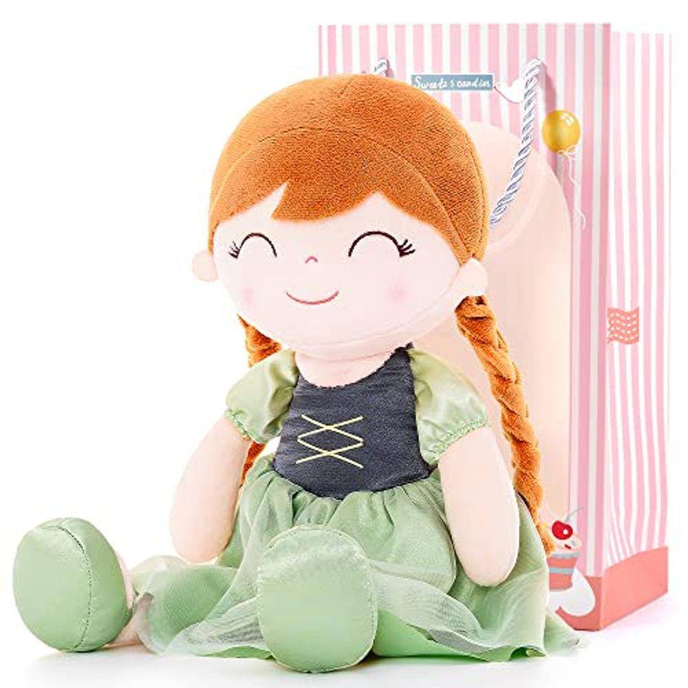 Gloveleya Baby Doll Menina Presentes Bonecas de pelúcia Mansão de brinquedo Princesa Elina 16 "