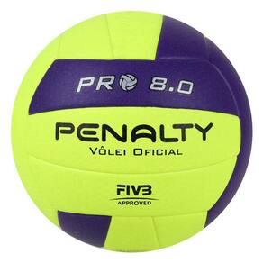 Bola Volei 8.0 Pro Ix 541582-2400 - Amarelo/Roxo U