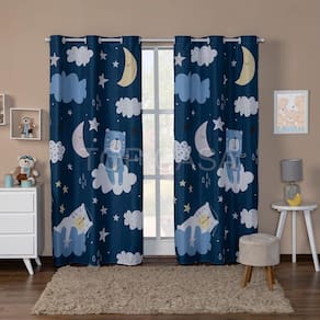 Cortina Para Quarto/ Sala E Decoração Nuvem Rosa 3.00X2.20