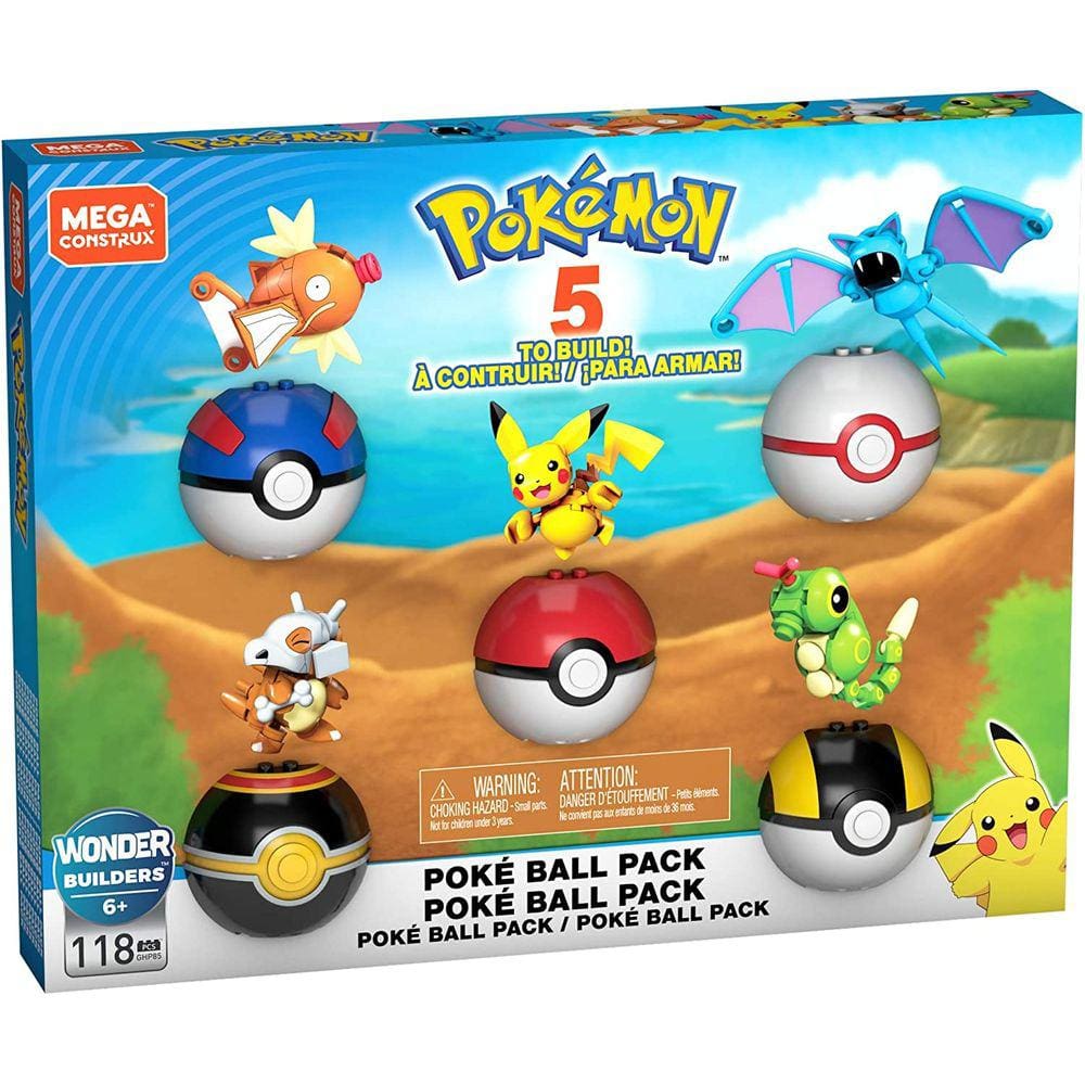 Mega Construx Pokémon Poké Ball Bundle Exclusivo