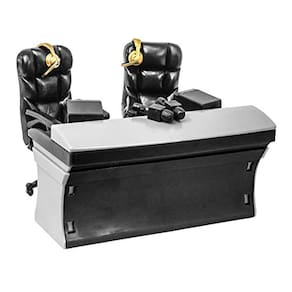 Playset de Mesa do Ultimate Black Commentator para Figuras de Ação de Wrestling