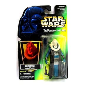 Star Wars Retorno de Jedi Força POTF2 Bib Fortuna Figura de Ação [Cartão Holográfico]