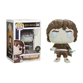 FunKo POP! Filmes O Senhor dos Anéis Frodo Baggins 3.75 CHASE VARIANT Vinil Figura