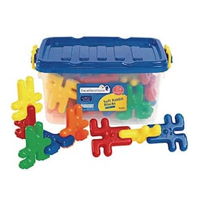 Excellerações Blocos de Coelho Macio - 36 Peças (Item # Coelhos)
