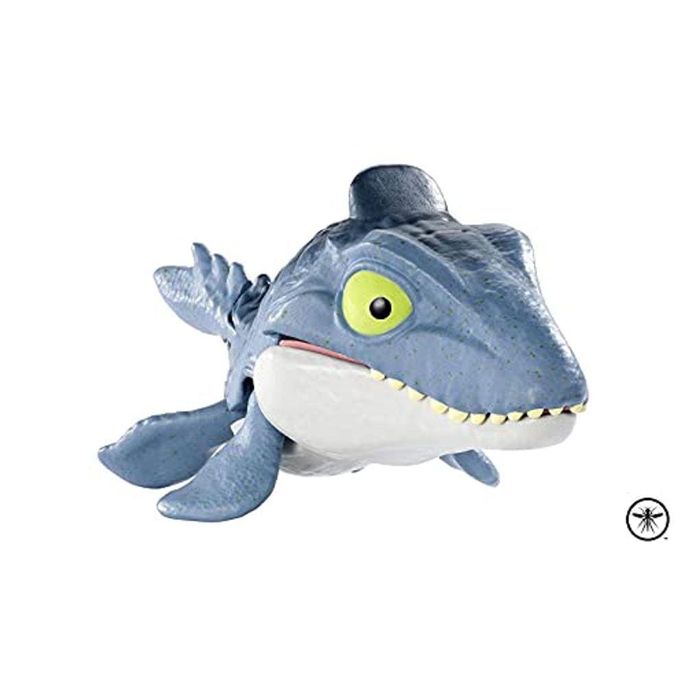 Jurassic World Snap Squad Pequeno Mini Colecionável, Mosasaurus