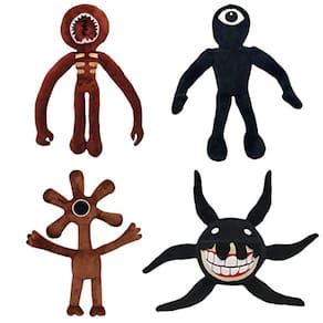 Sokmrus (4PCS) Portas Brinquedos de pelúcia, Monster Horror Game Plush