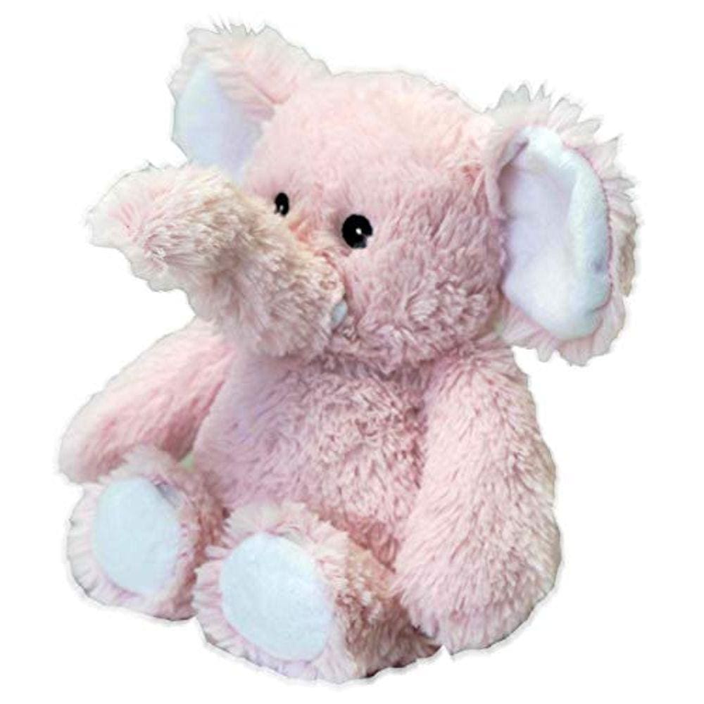 Intelex Warmies Cozy Pelúcia Elefante Rosa Suave