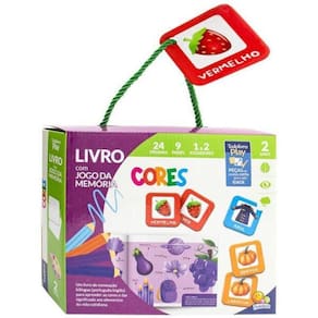 Todolivro Play - Livro Com Jogo Da Memória - Cores