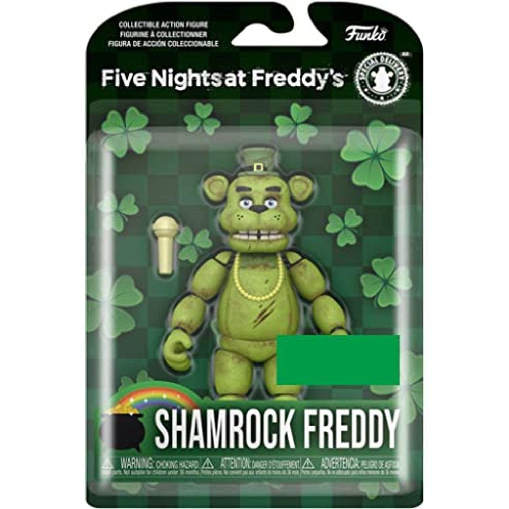 Boneco Funko Action Five Nights At Freddys Exclusive - Shamrock Freddy