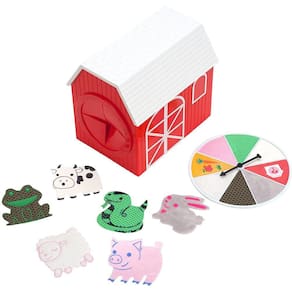 Educativo Insights Petting Zoo Toddler Learning Game with Farm Animals, Ages 2+