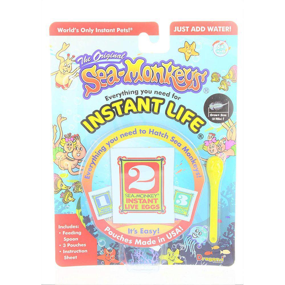 Insights educacionais Sea-Monkeys Vida Instantânea