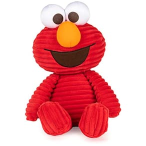 GUND Vila Sésamo Fofo Corduroy Elmo Pelúcia Stuffed Animal, Vermelho, 13 "