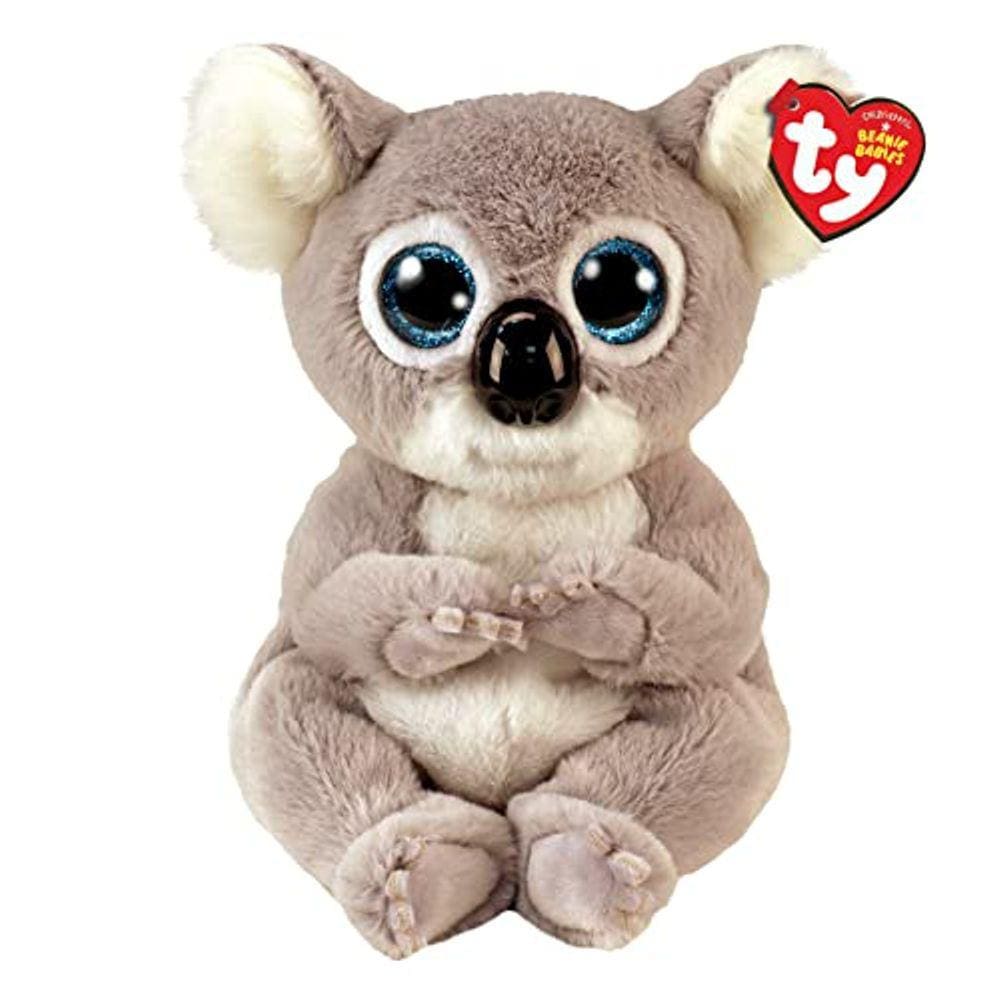 TY Beanie Bellie Melly O Coala Cinzento - 6"