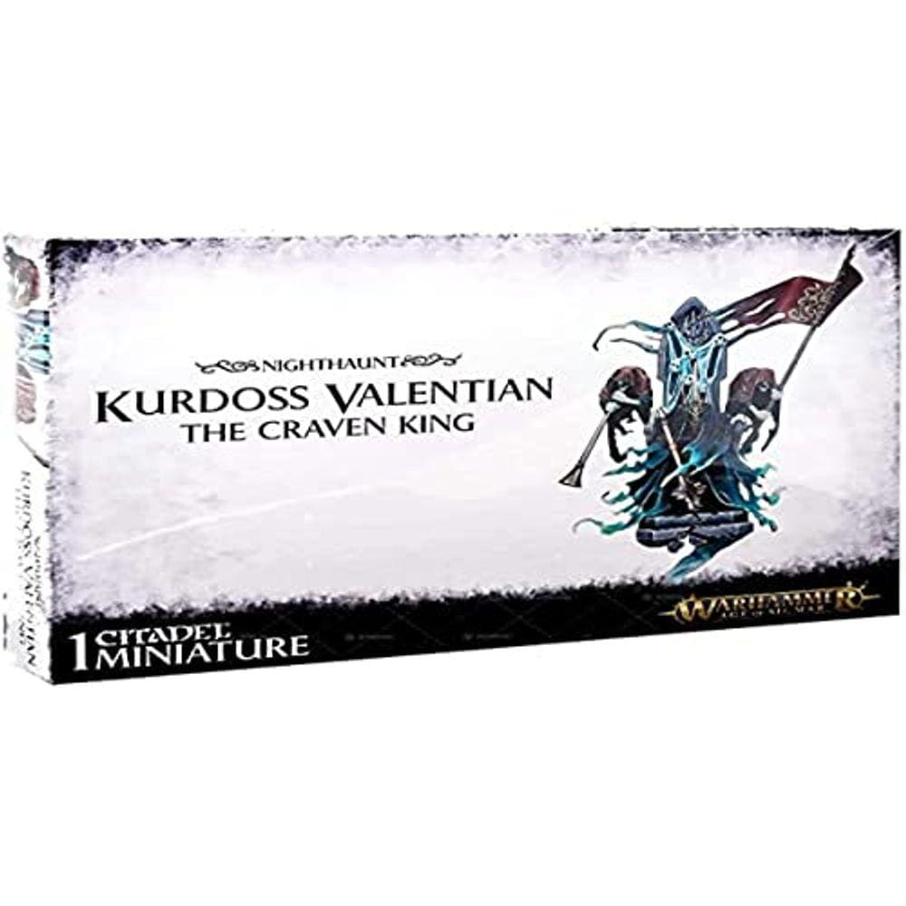 Warhammer AoS - Nighthaunt Kurdoss Valentian, O Rei Craven