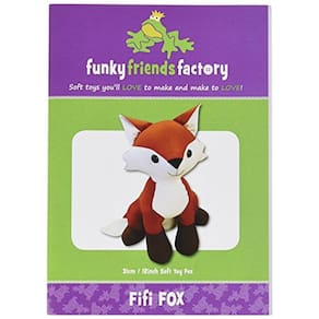 Funky Friends Fábrica Fifi Fox Padrão de Costura