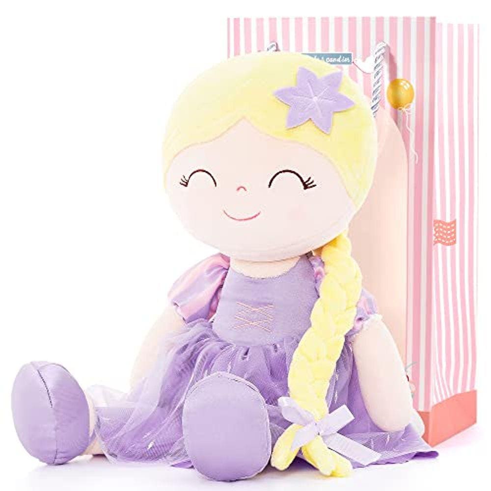 Gloveleya Baby Doll Menina Presentes Bonecas Pelúcia ToyManor Princesa Lynn 16 "