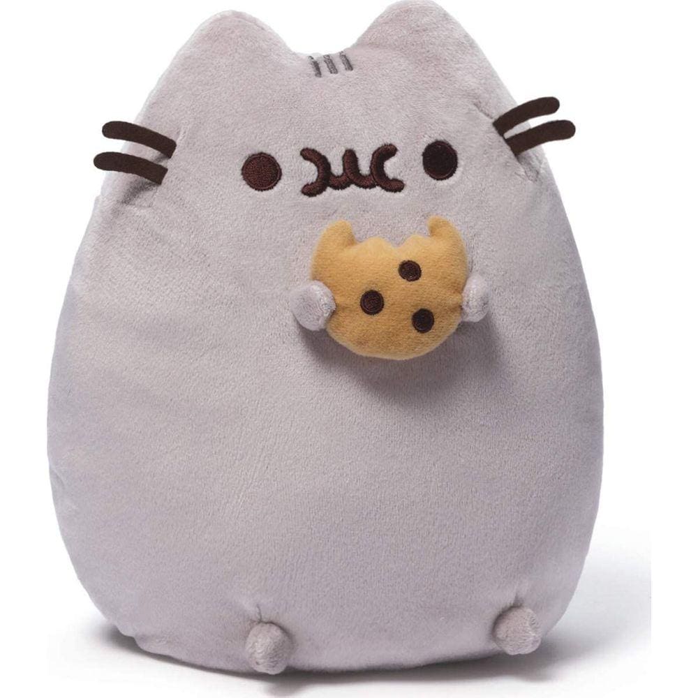 GUND Pusheen Snackables Cookie Pelúcia Gato Animal Recheado, 9,5"