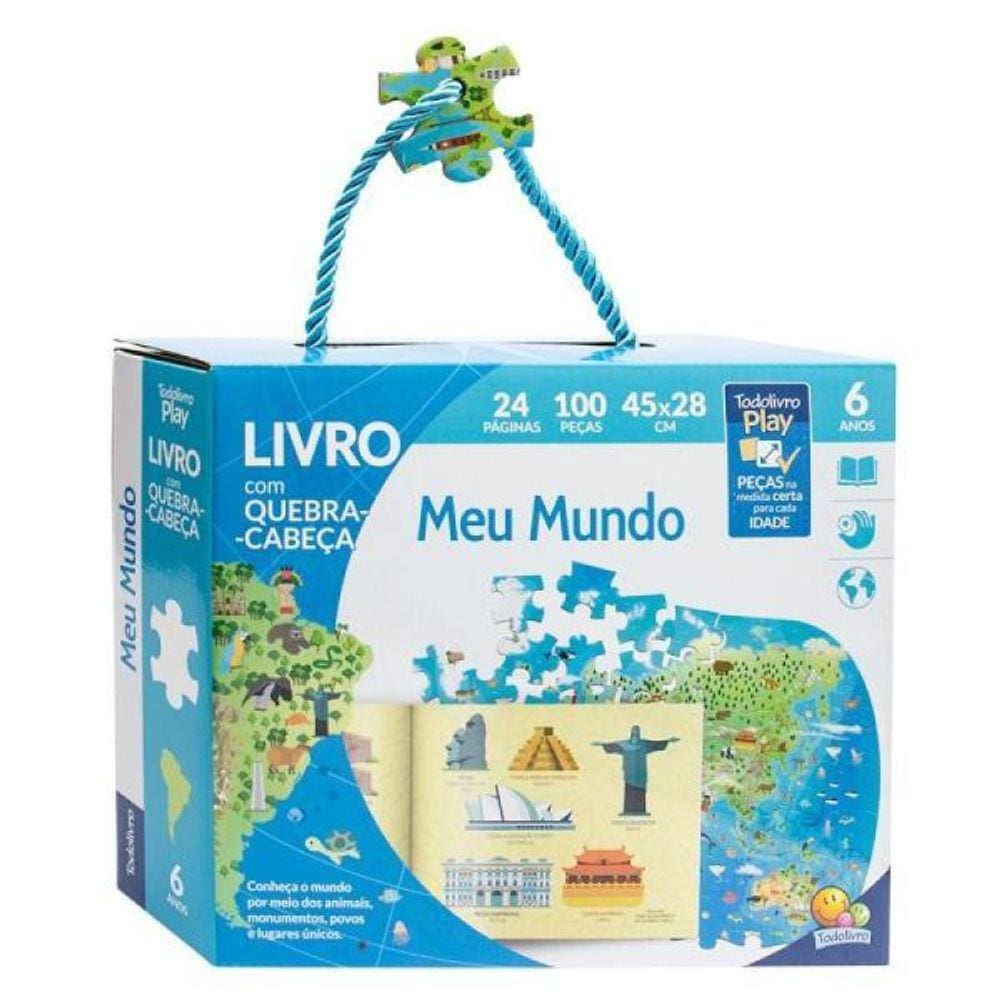 Todolivro Play - Livro Com Quebra-Cabeça - Meu Mundo