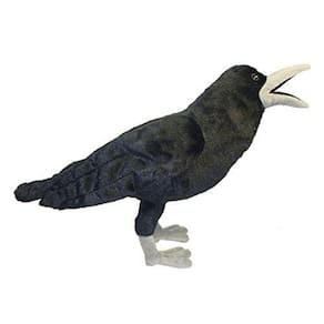 Adore 18 "Standing Shadow O Corvo Corvo Pássaro Pelúcia Brinquedo Animal de Pelúcia