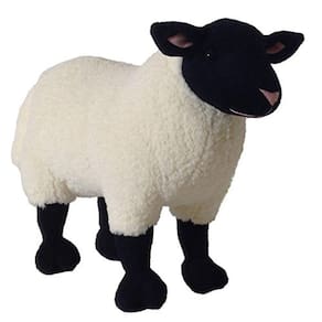 Adore 14 "Marshmallow em pé O Suffolk Ovelha Pelúcia Brinquedo Animal de Pelúcia
