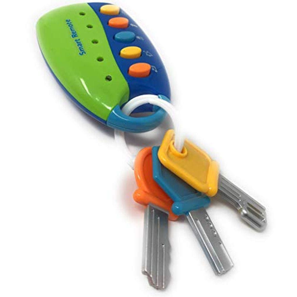 Brinquedo chave de carro remoto inteligente para bebê bebê ou | Chaveiro musical kidsthrill para crianças