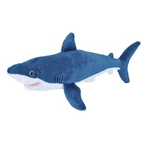 Wild Republic Mako Shark Plush, Animal de pelúcia, Brinquedo de pelúcia, Presentes para crianças, Abraços 13 polegadas