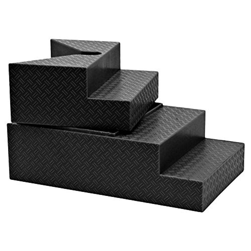 Deluxe Black Breakable Ring Escadas para Figuras de Ação de Wrestling