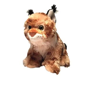 Wild Republic Lynx Baby Plush, Animal de pelúcia, Brinquedo de pelúcia, Presentes para crianças, Abraços, 8 polegadas