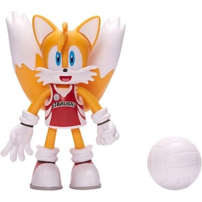 Sonic The Hedgehog Tails 4" voleibol Knuckles Action Figure