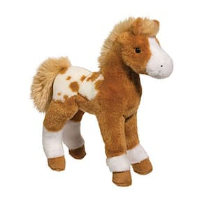 Douglas Sardas Douradas Appaloosa Potro Pelúcia Animal de Pelúcia