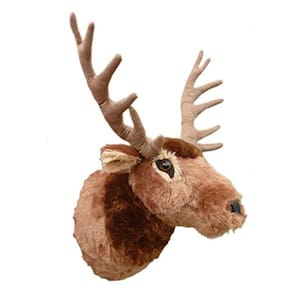 Adore 15 "Teton O Alce Pelúcia Stuffed Animal Walltoy Wall Mount