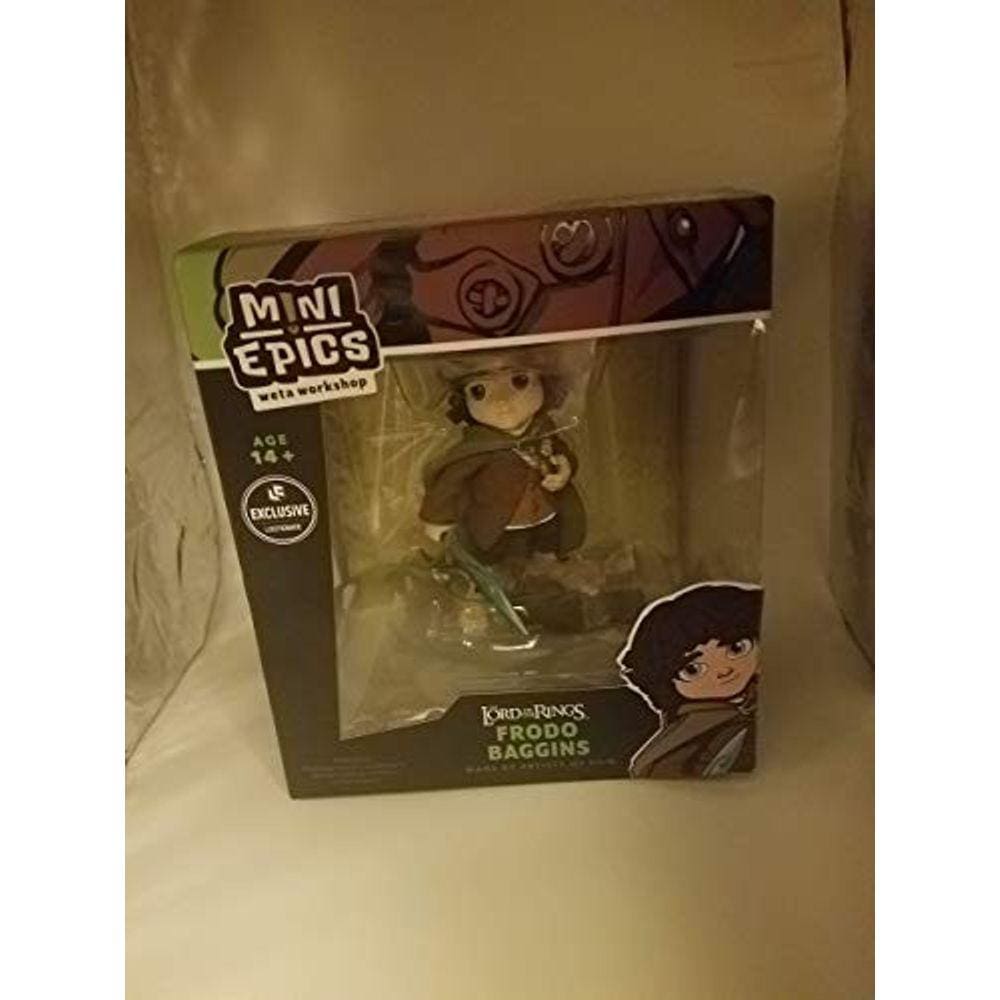 Weta Workshop Mini épicos saque Caixa Exclusiva O Senhor dos Anéis Frodo Baggins Figura