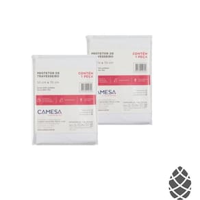 Kit 2 Capas Protetoras De Travesseiro Impermeável Camesa