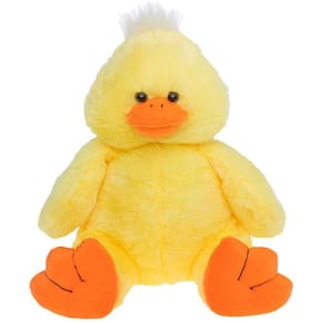 Cuddly Soft 16 polegadas Pato de pelúcia amarelo recheado... Nós os enchemos... Você os ama!