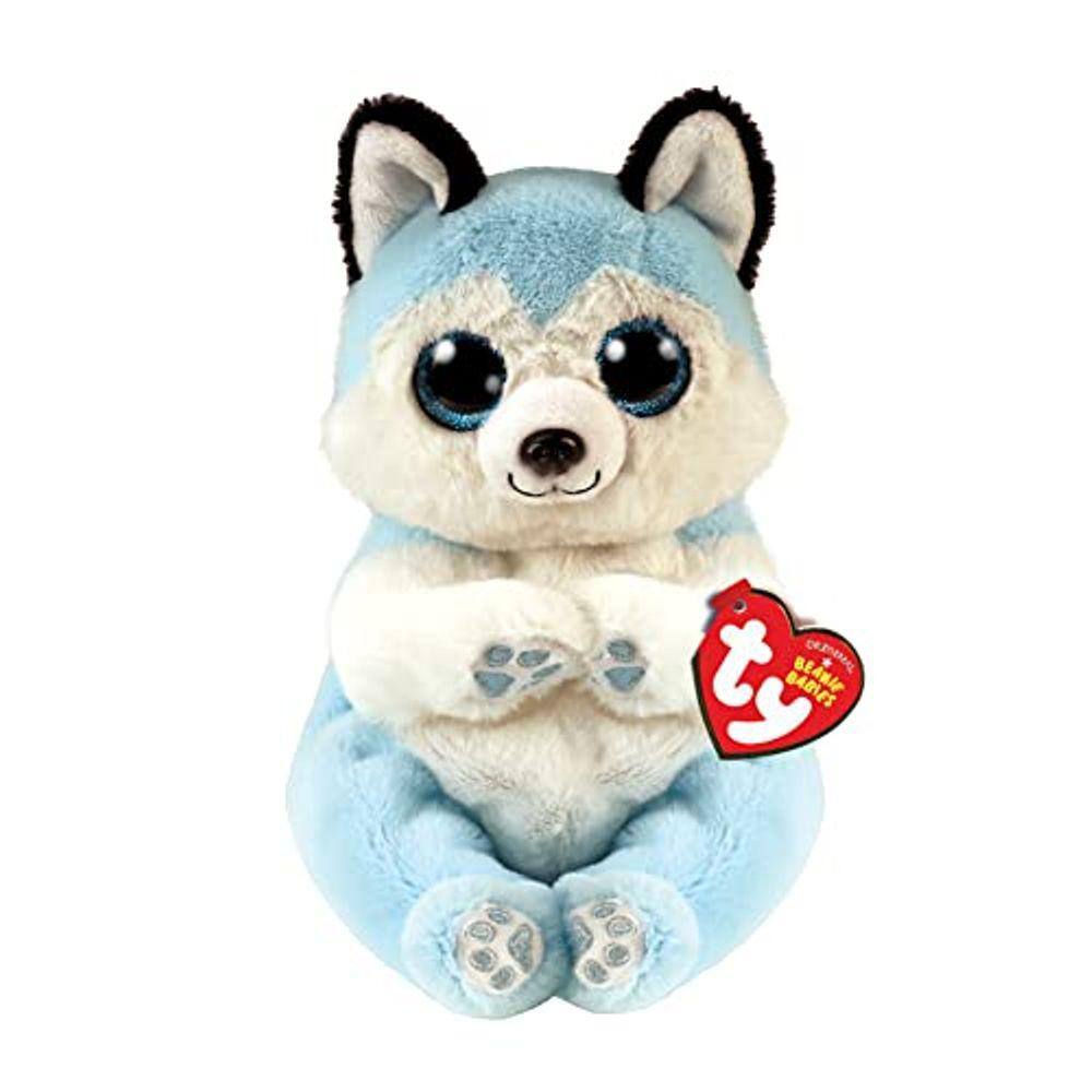 Ty Thunder -Azul e Branco Husky Dog -6"
