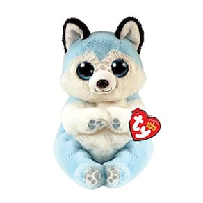 Ty Thunder -Azul e Branco Husky Dog -6"