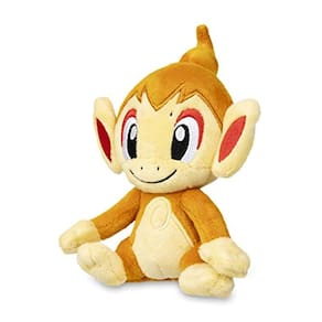 Pokémon Center: Chimchar Sentado Cuties Plush, 6 polegadas