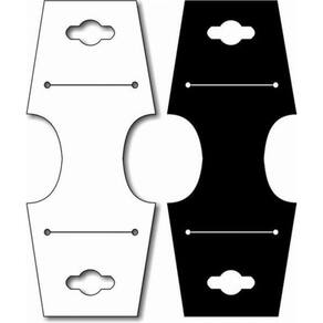 Etiqueta Brinco Bijuteria Jóia Fix Nº29 49X120Mm C/100 Branca
