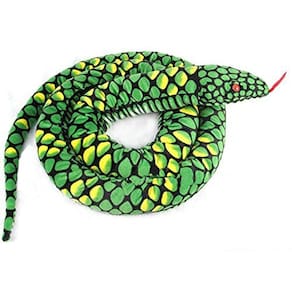 A-cool Gigante Boa Constrictor Stuffed Animal Soft Snake Brinquedo de pelúcia (Verde (70 "= 180CM))