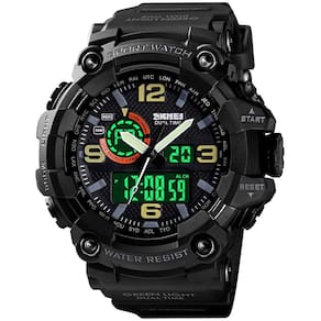 Relógio Desportivo Militar Multi Funções, LED, À Prova d`Água, Alarme