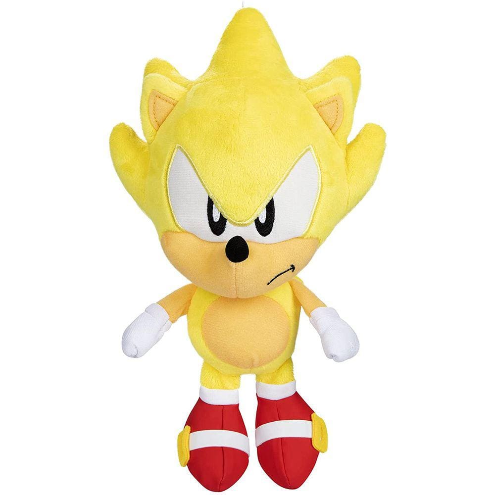 Boneco Sonic The Hedgehog Super Sonic Amarelo 3407 4' - Candide