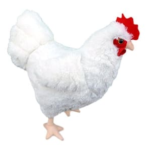 Adore 12 "Standing Betty A galinha galinha pelúcia brinquedo animal de pelúcia