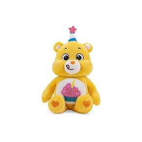 Care Bears 9 "Bean Plush (Barriga de Glitter) - Urso de Aniversário - Material Huggable Suave!