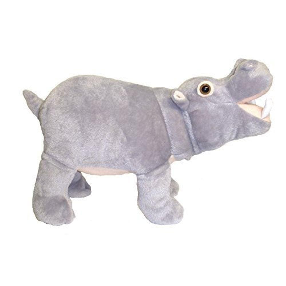 Adore 14 "Standing Farting Hippo pelúcia pelúcia animal brinquedo