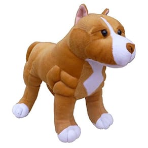 Adore 13 "Standing Boss O Pit Bull Dog Pelúcia Brinquedo Animal de Pelúcia
