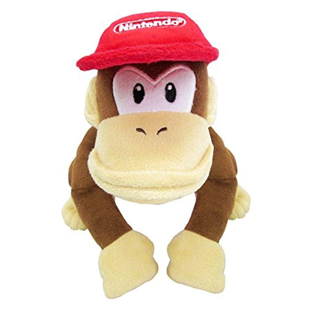 Sanei Super Mario All Star Collection AC21 Diddy Kong 9” Pelúcia